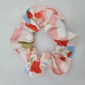 chouchou cheveux tissu fruits