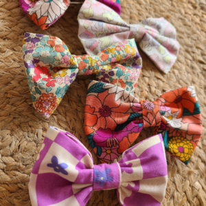 barrette nœud cheveux